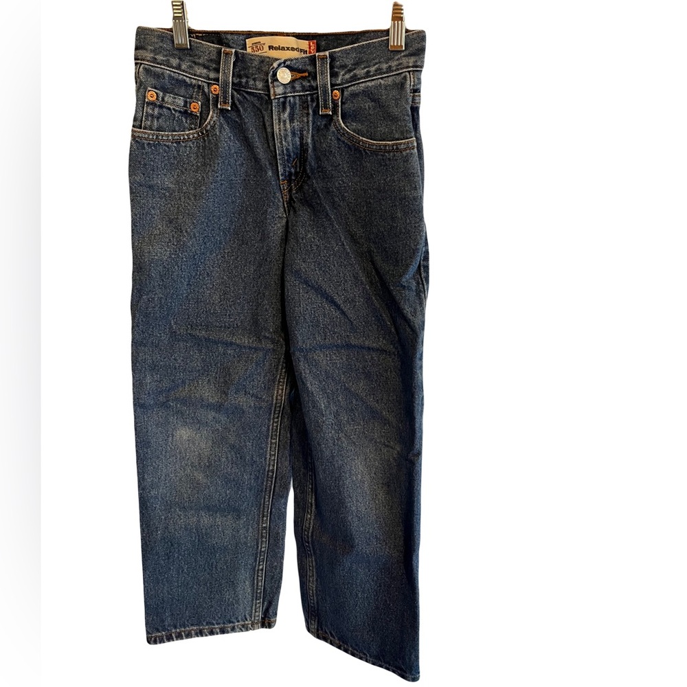 Levi's 550 Kids Blue Jeans Size 10 Regular 25x25